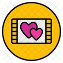 Filme Romantico Rolo De Filme Filme De Amor Symbol