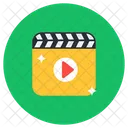 Videoerstellung Filmproduktion Videografie Symbol