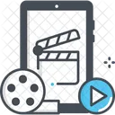 Filmes Videos Midia Ícone