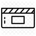 Filmklappe Film Klappe Symbol