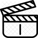 Filmklappe Klappe Film Symbol