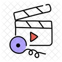 Filmproduktion Filmklappe Filmklappe Symbol