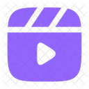 Filmklappe Video Kino Icon