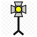 Filmlicht Beleuchtung Filmproduktion Symbol