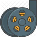 Filmrolle Filmrolle Kinorolle Symbol