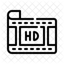 Filmstreifen Filmrolle Filmrolle Symbol