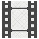 Filmstrip Movie Reel Icon