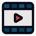 Filmstrip Video Video Player Icon