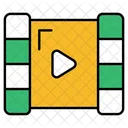 Filmszene Filmklappe Film Symbol