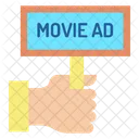 Filmwerbung  Symbol