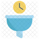 Filter Time Management Icon