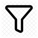 Filter Trichter Anpassen Symbol