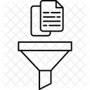 Filtern Suchen Sortieren Symbol
