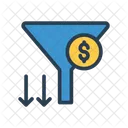 Filter Sort Cash Icon