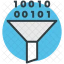 Filter Binary Filtration Icon