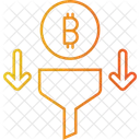 Filter Bitcoin Money Icon