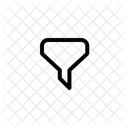 Filter Funnel Sort Icon