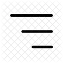 Filter Bars Right  Icon