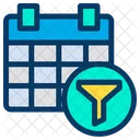 Filter Calendar  Icon