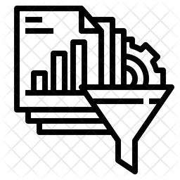 Filter Data Analysis  Icon