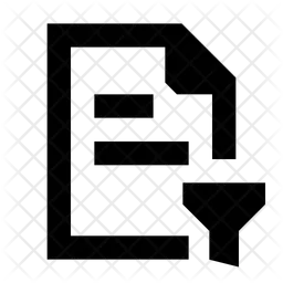 Filter File  Icon