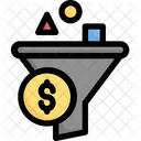 Filter Funnel Short Budget Icon