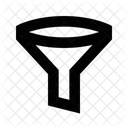 Filter Funnel Data Icon
