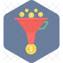 Filter Money Collection Save Icon