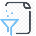 Filter File Document Icon
