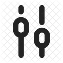 Filter Setting Vertical Icon