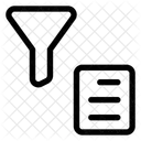 Filter Text Icon