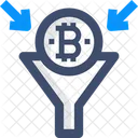 Filterbitcoin Filter Bitcoin Funnel Bitcoin Sorting Icon