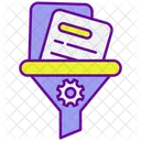Filtrar Datos Filtrar Embudo Icono