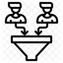 Filtering Employee Filter Organization Icon