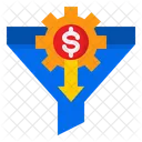 Filter Money Gear Icon