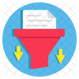 Filtración de archivos  Icono