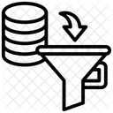 Filtrado de base de datos  Icono