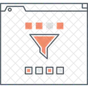 Filtrage Des Donnees Filtrage Filtre Icône
