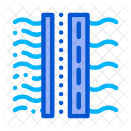 Filtração de água  Ícone