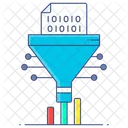 Filtragem De Dados Filtragem De Big Data Filtragem Ícone