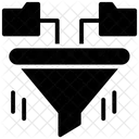 Filtraggio Dei Dati Analisi Dei Dati Filtro Delle Cartelle Icon