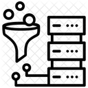 Filtrar Datos Filtro Avanzado Embudo De Datos Icono