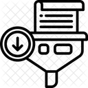 Filtrar Tamizar Refinar Icono