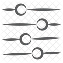 Filtro Equalizador Parametros Ícone