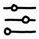 Filtro Configuracoes Equalizador Ícone