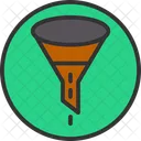 Filtro Filtrado Embudo Icon