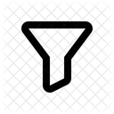 Filtro Embudo Clasificacion Icono