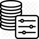 Filtro de base de datos  Icono