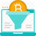 Filtro Bitcoin  Ícone