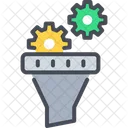 Filtro Dati Conversione Digitale Analisi Dellimbuto Icon